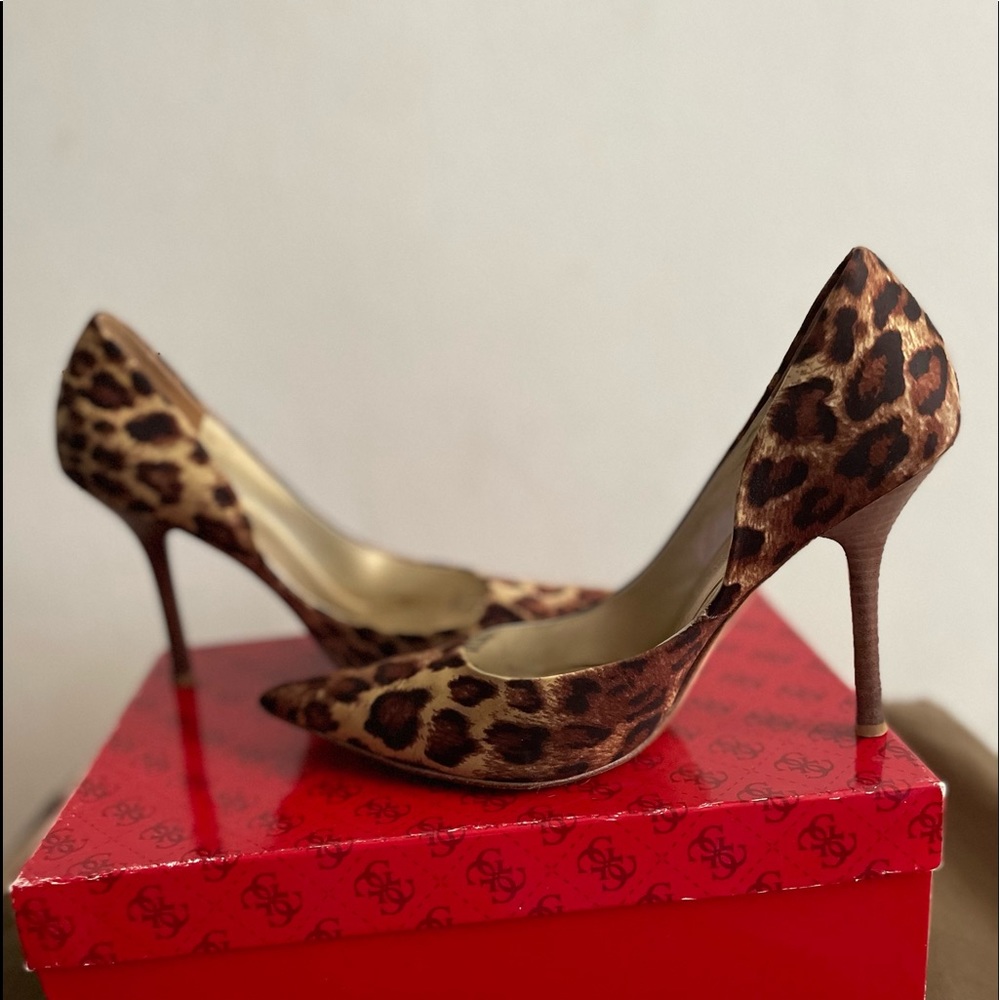 Guess by Marciano Leopard Pumps